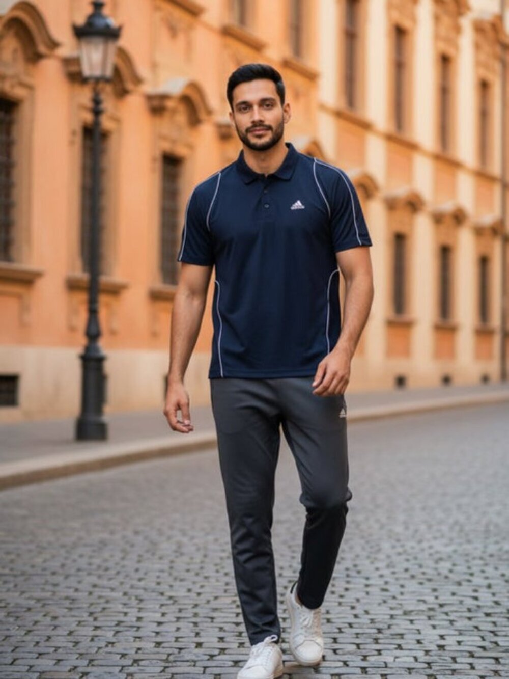 Men's Black Adidas Shirt